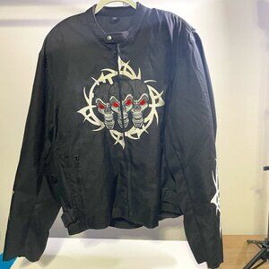 Men's Vance Leathers 4XL Black Biker Jacket